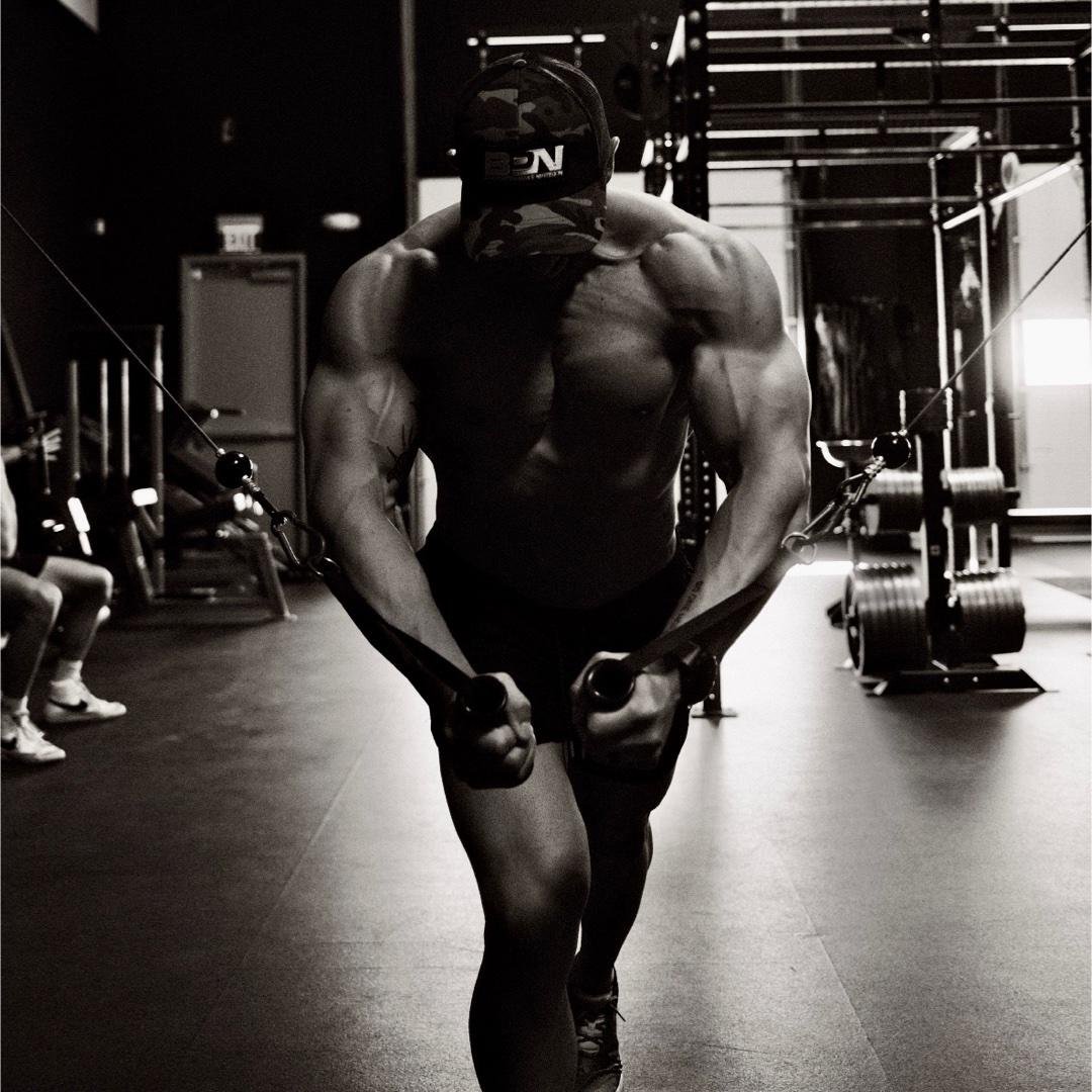 - Easy Run + Chest/Triceps