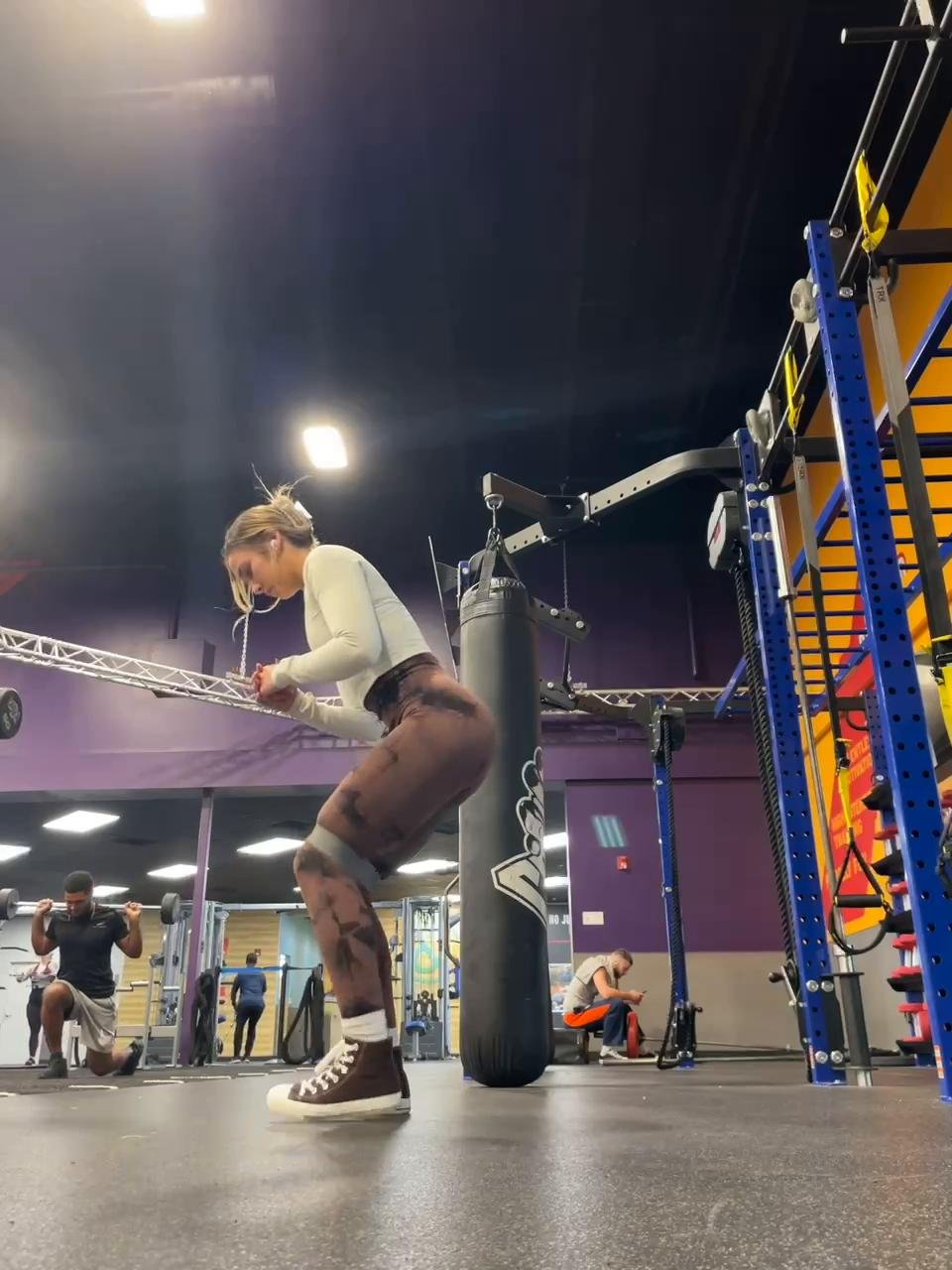 Hamstrings and glutes