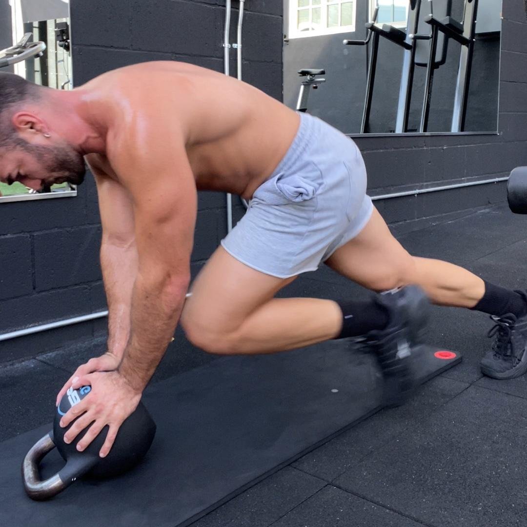 TB Cardio Circuit , Row + KB