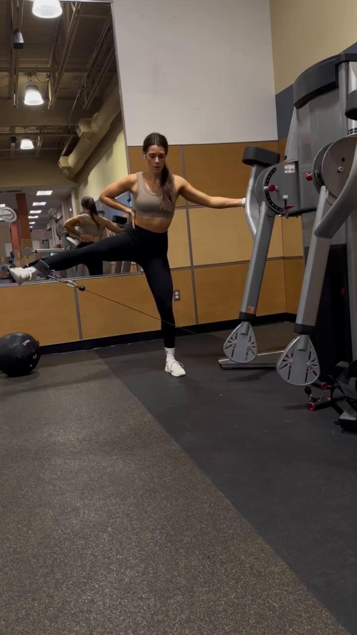 Glutes and hamstrings