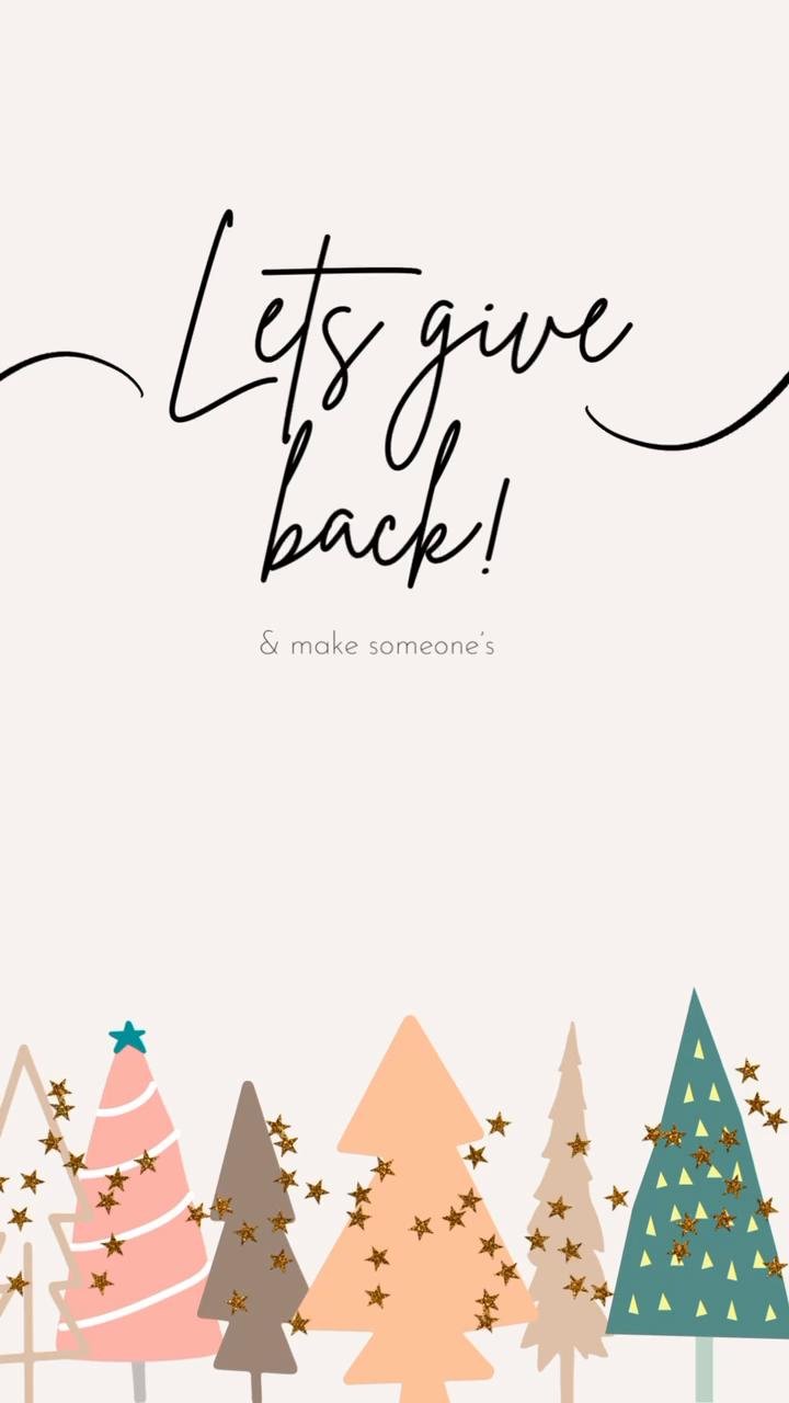 WEEK 1: GIVING BACK CHALLENGE
