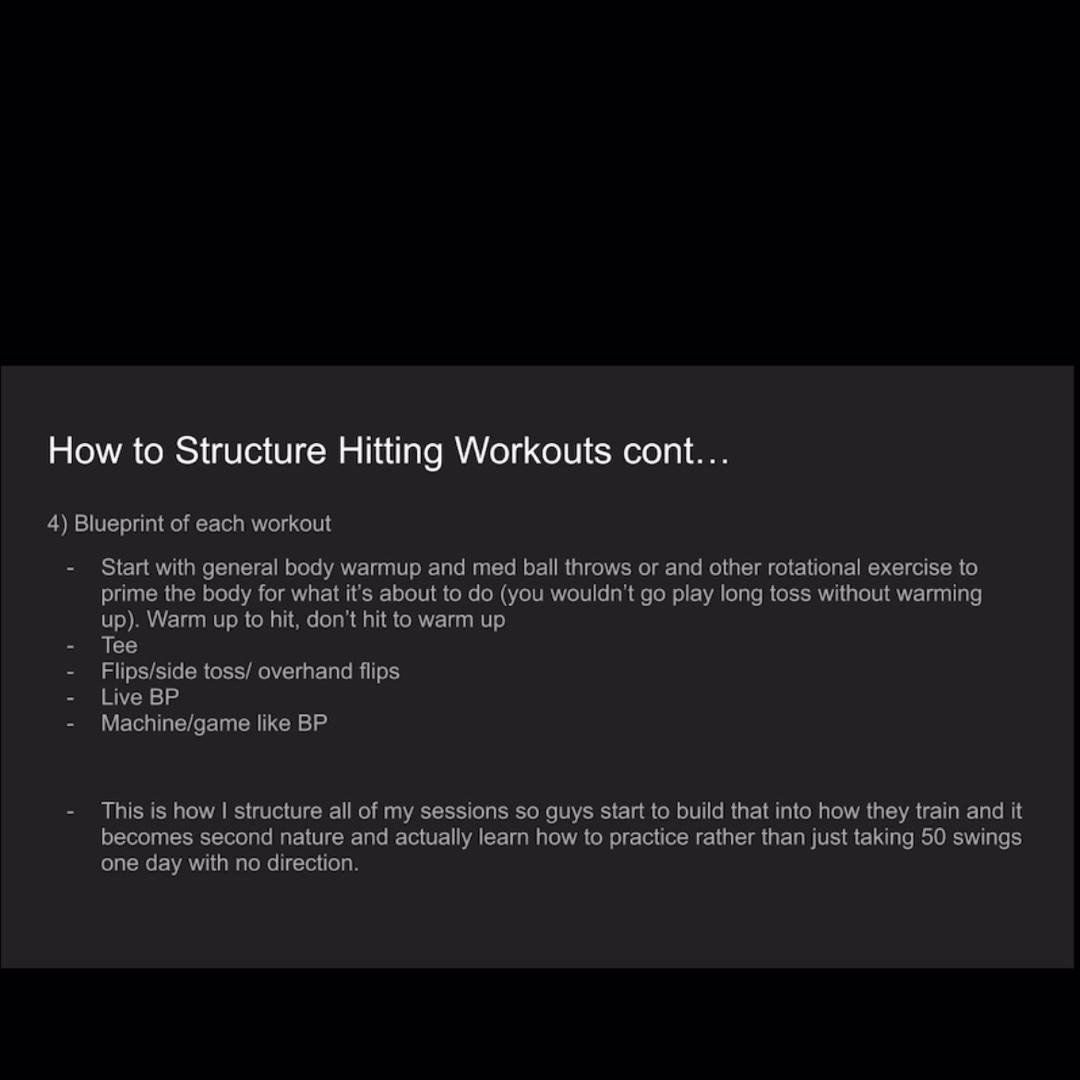 Part 4: How to Structure Workouts