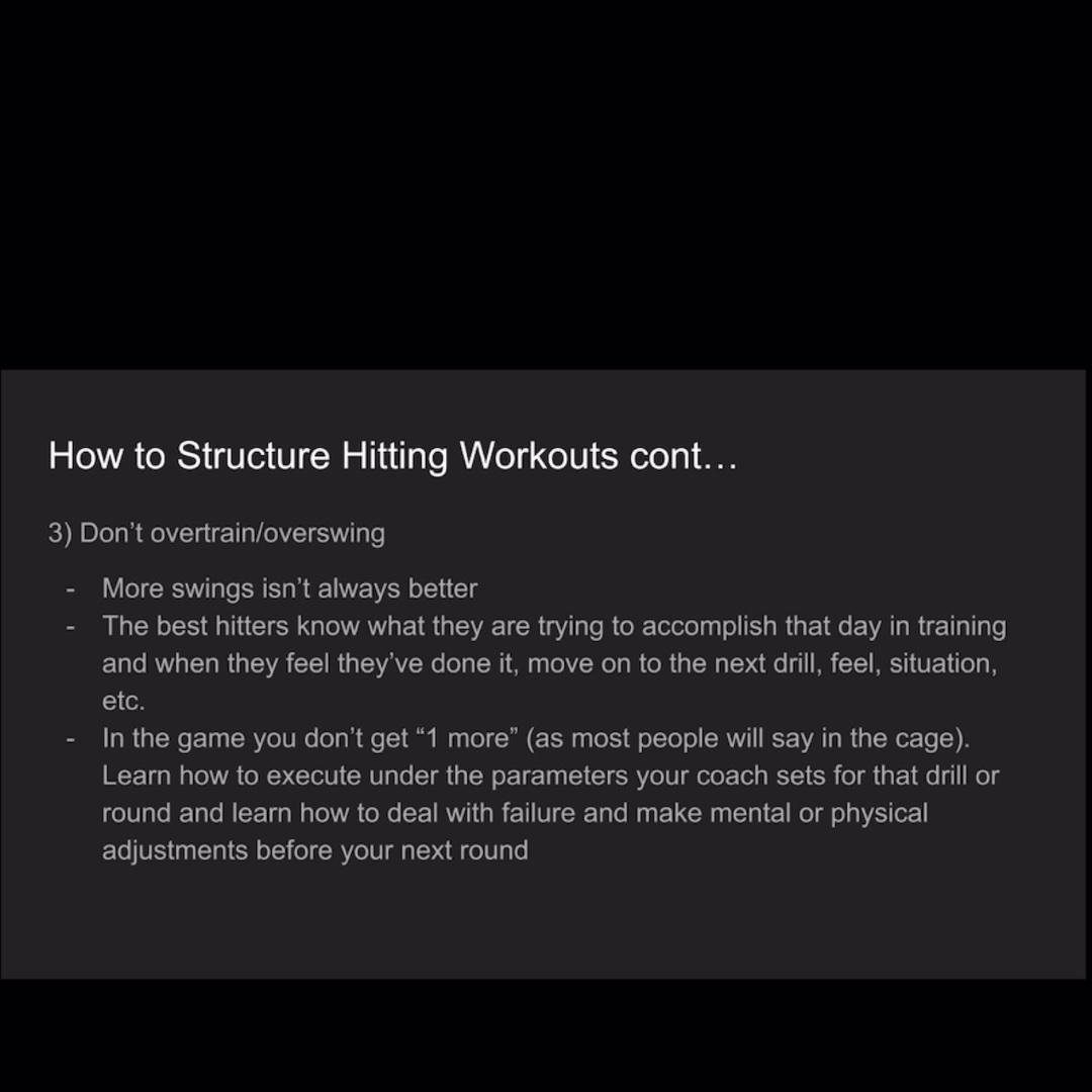 Part 3: How to Structure Workouts