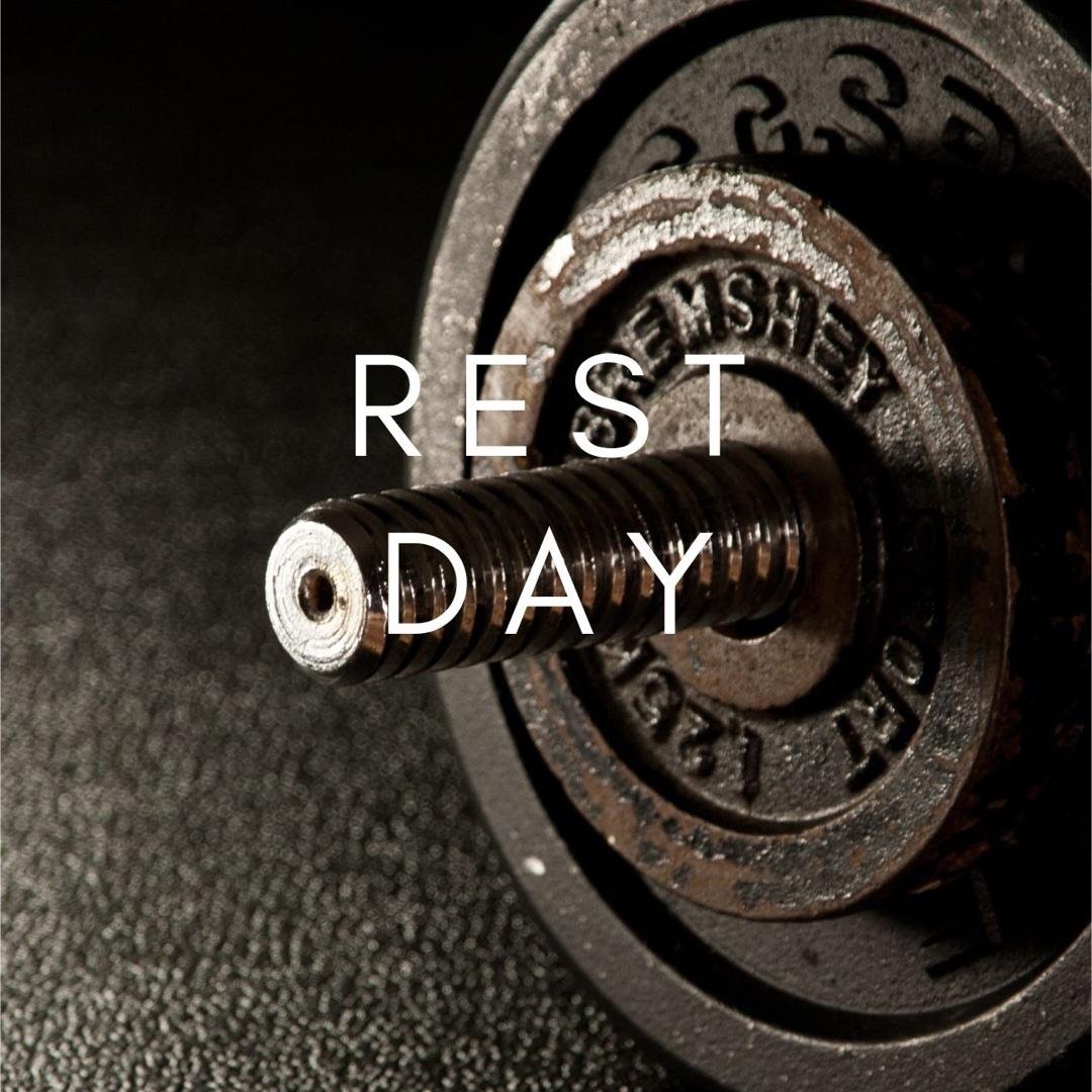 Thursday: Rest Day