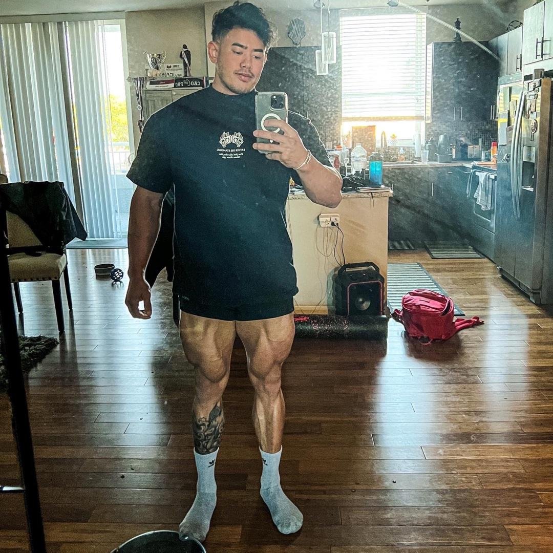 Leg day - primarily using free weights