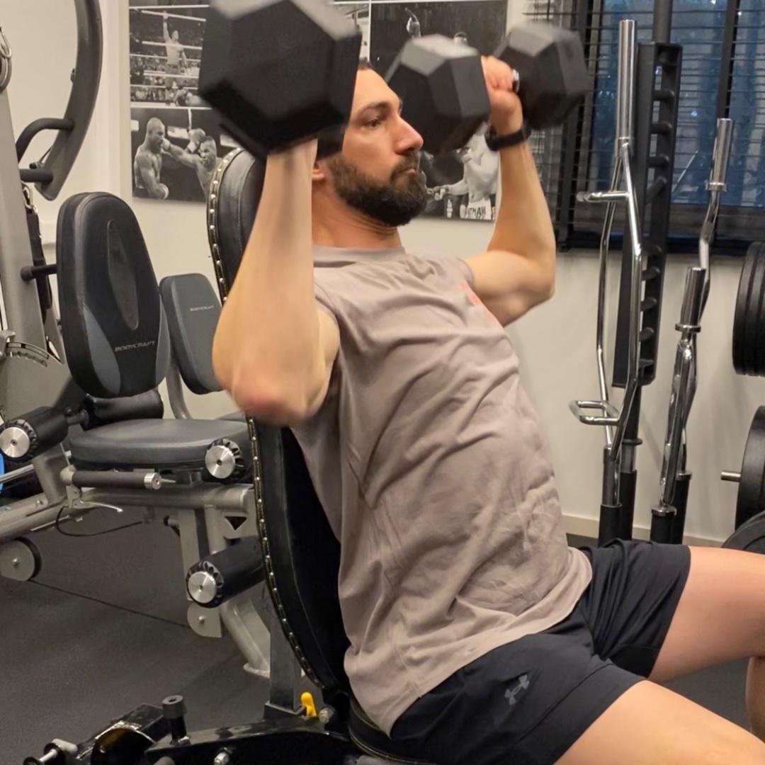 - Upper Back - Glutes - Shoulder - Biceps
