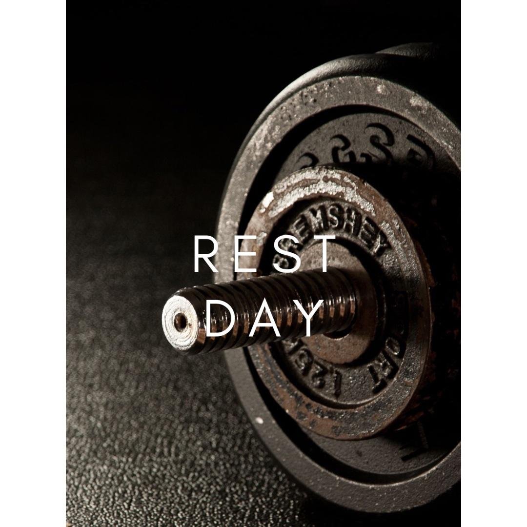 Thursday: Rest Day