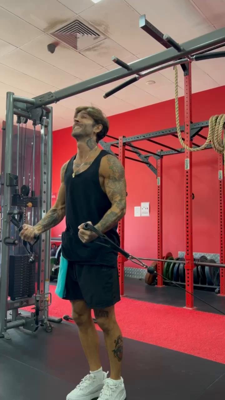 Press day + stimulus lateral shoulders and triceps