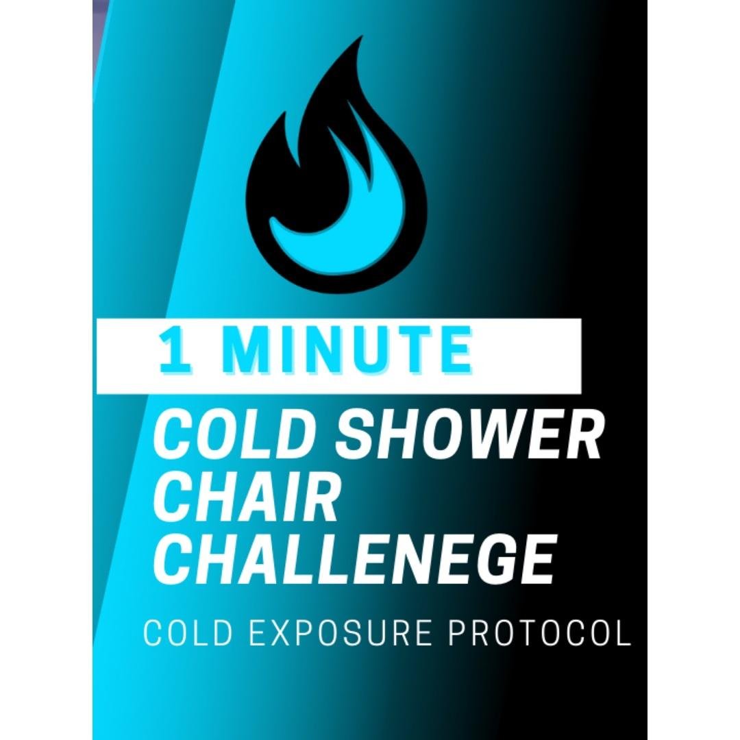 1 Minute Cold Shower - Electric Chair Challenge