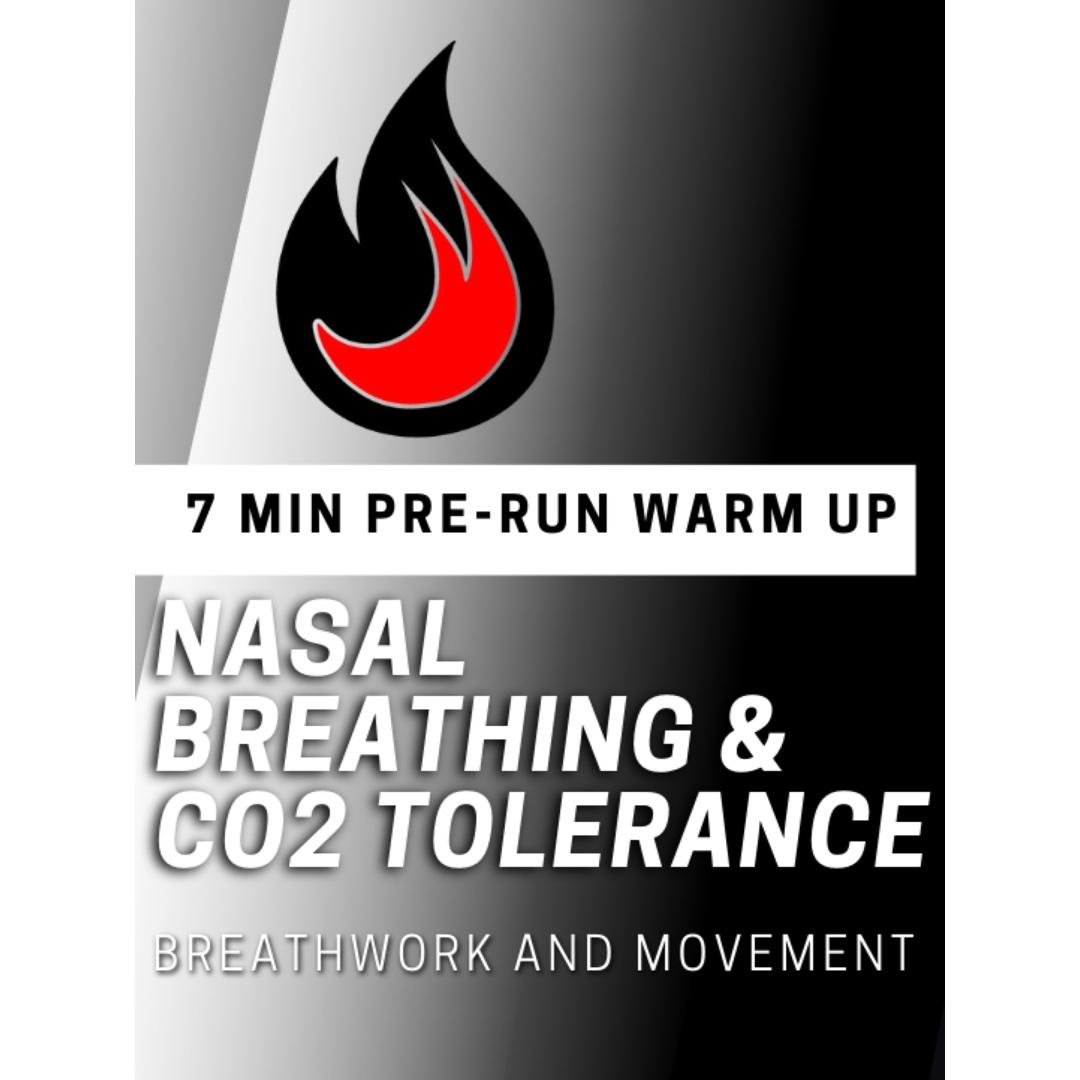 7 Minute Pre-run Warm Up - Nasal Breathing & CO2 Tolerance