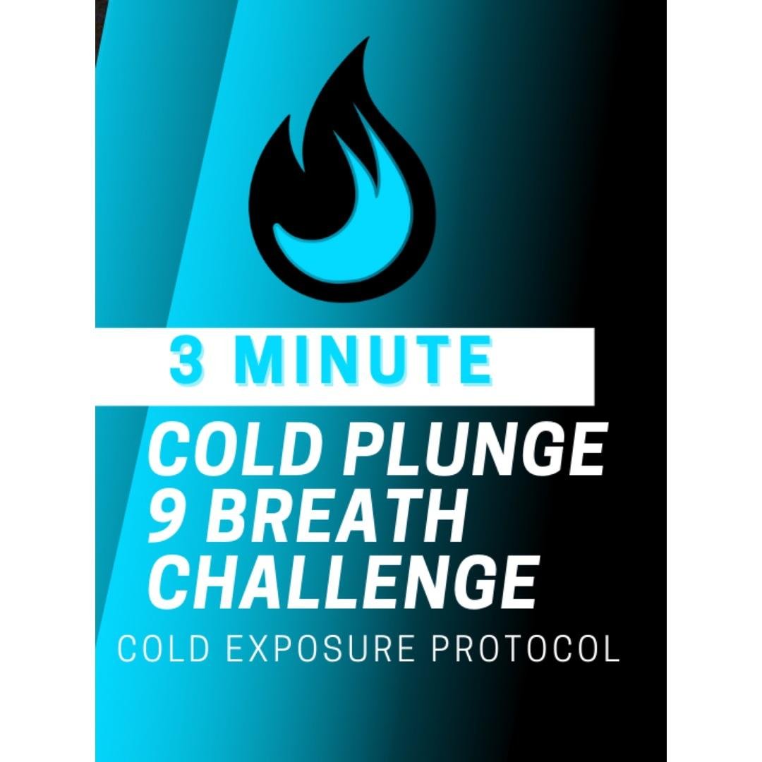 3 Minute Cold Plunge - 9 Box Breath Challenge (Advanced)