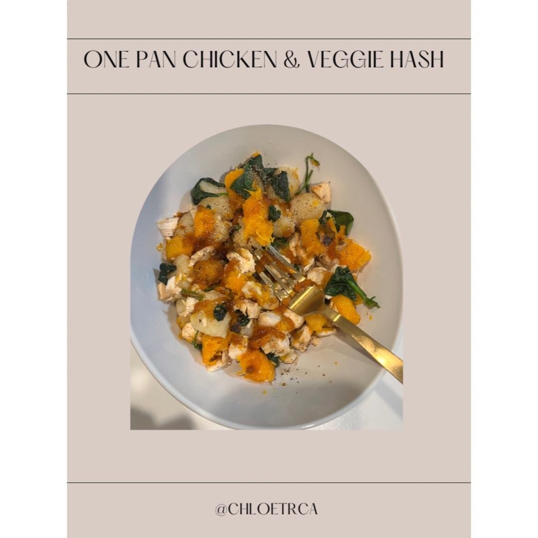Chicken veggie hash