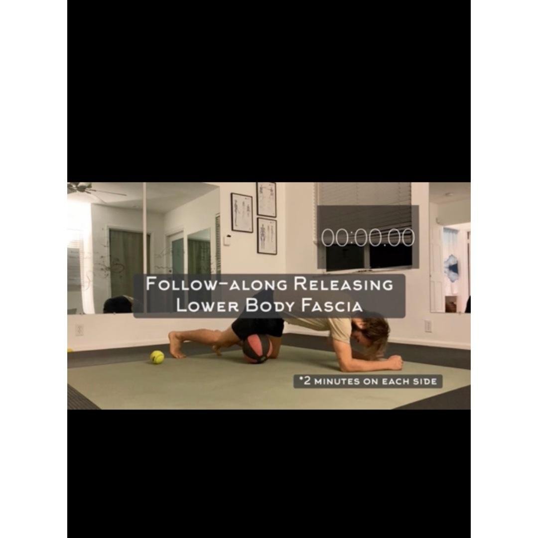 Follow-Along Releasing Lower Body (5 key areas)