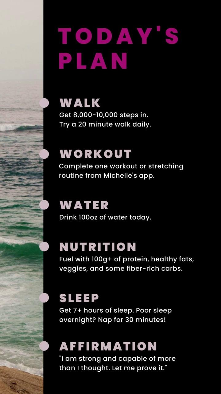 Week 1: Daily To Do list