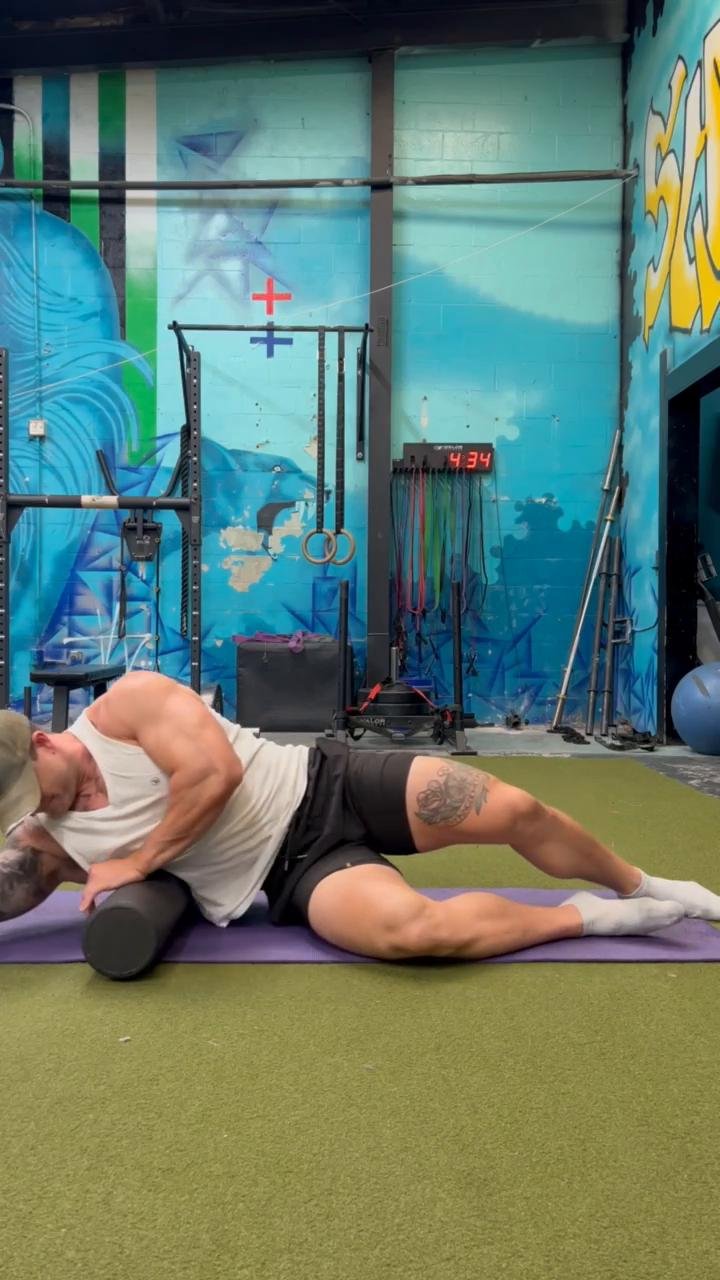 Foam Roll: On high tension areas
