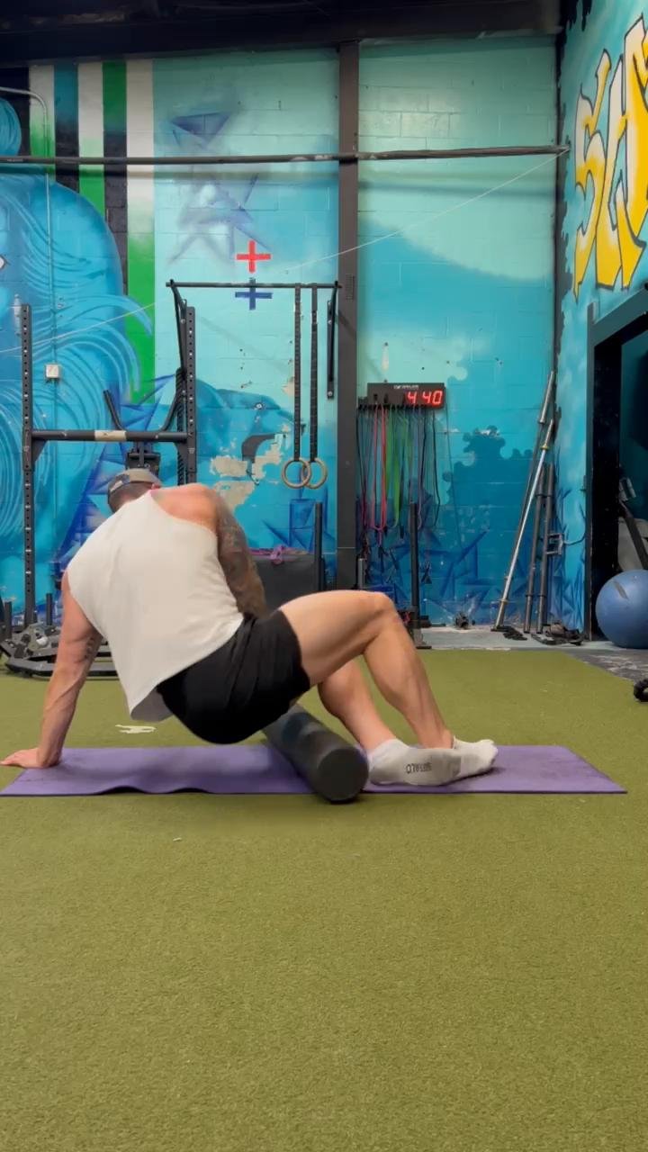 Foam Roll: On high tension areas