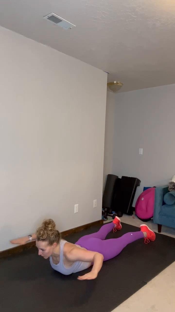 Body weight shoulders and back