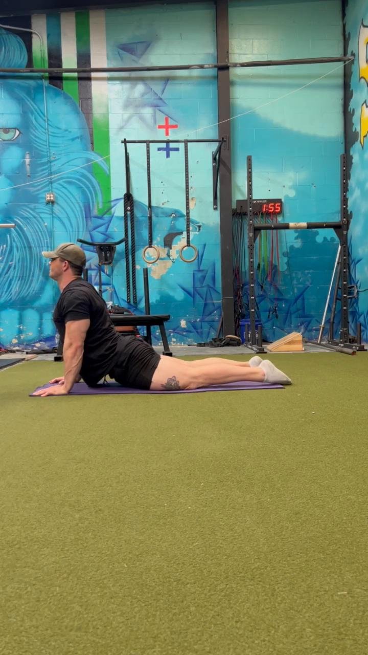 Upper, lower back & T-spine warm-up/mobility