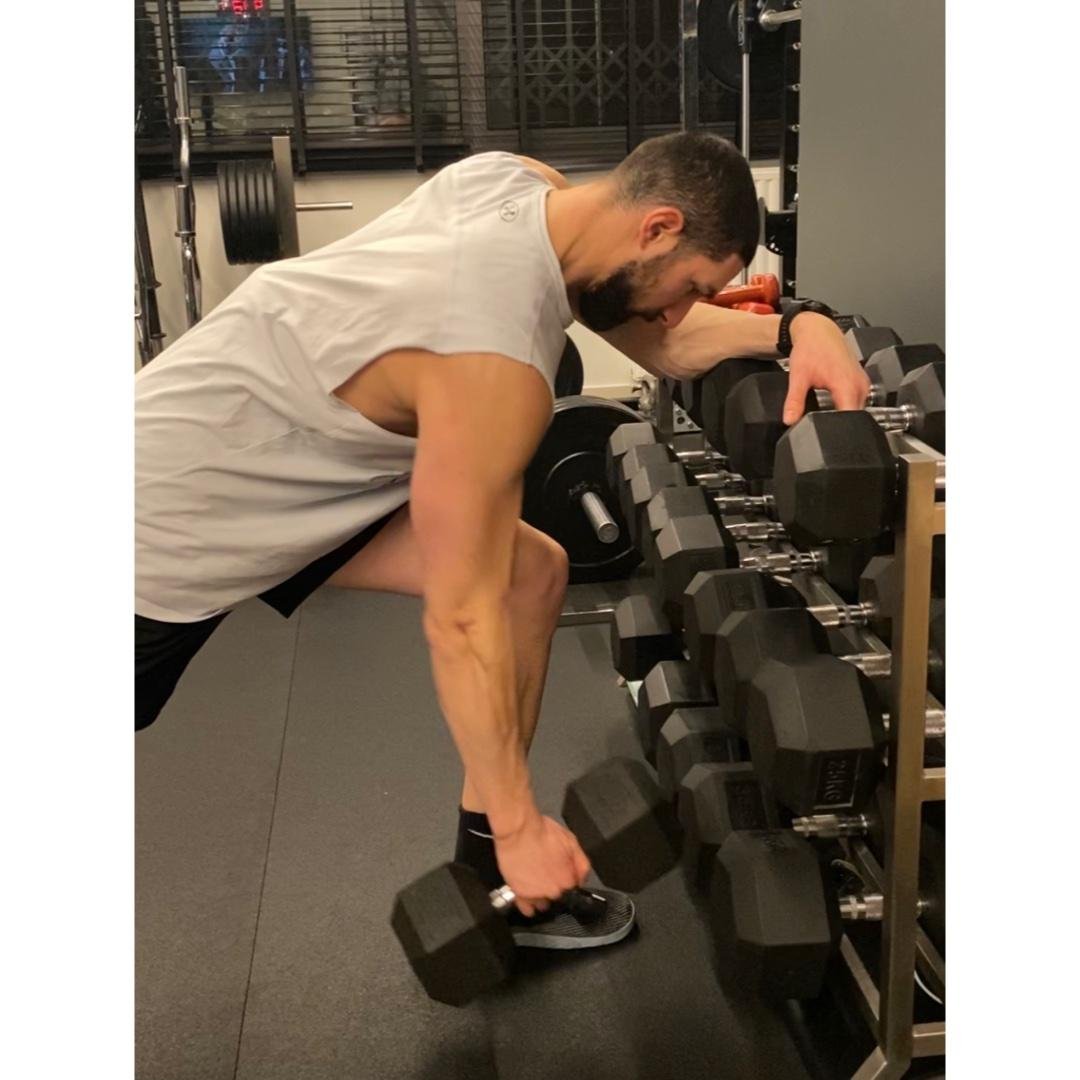 - Glutes - Lats - Front Delts - Calves