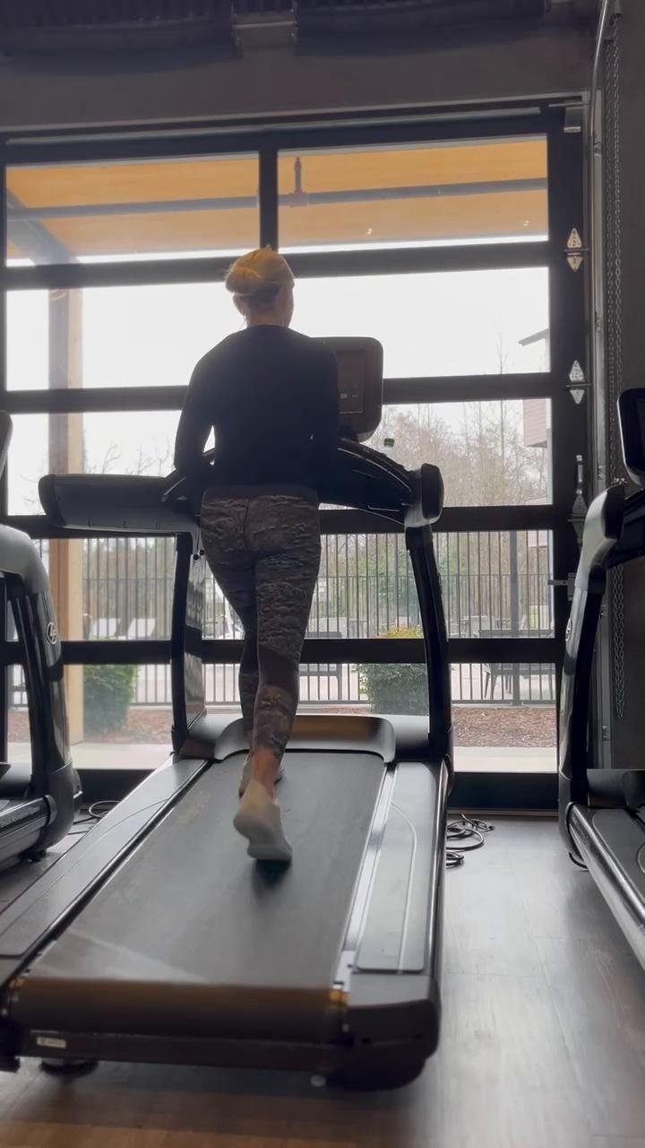 Menstrual Phase- Incline treadmill & Pilatesss