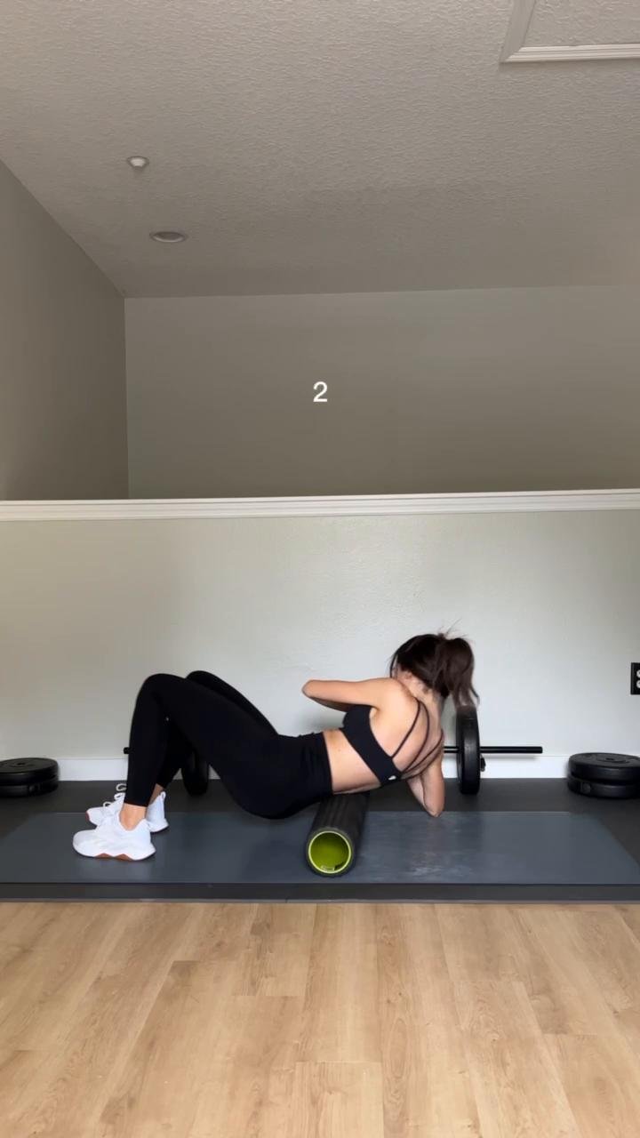 Rolling when Training Back/Biceps