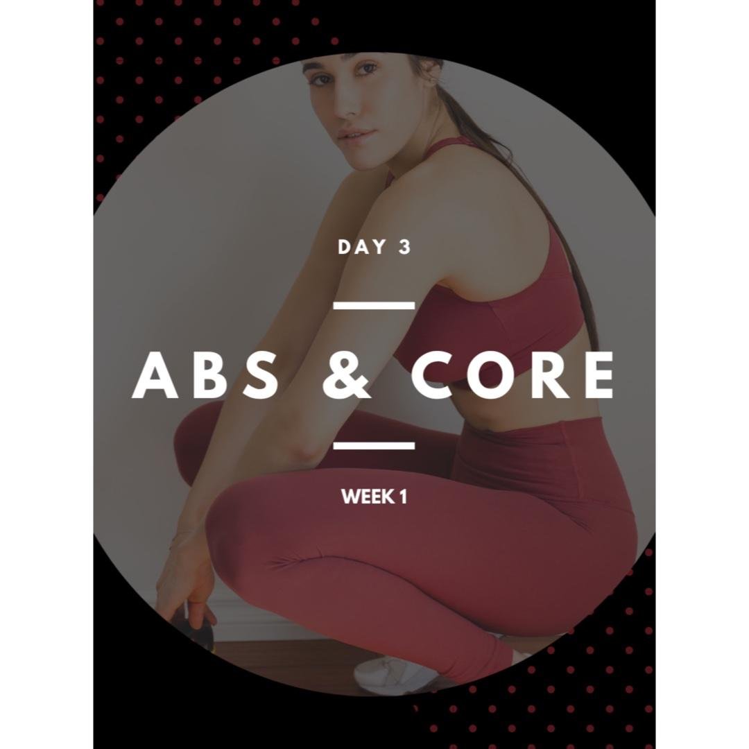 Friday - Abs (week 1)