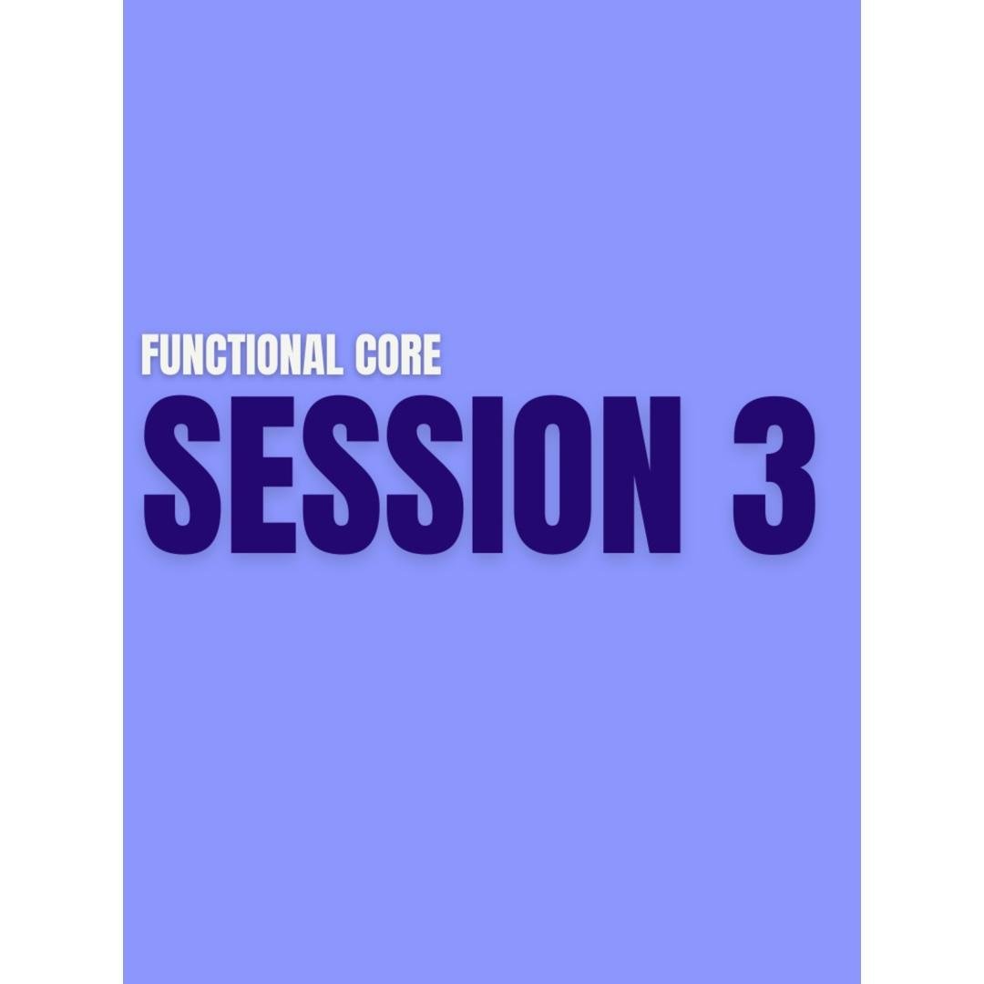 Build Your Core Session 3