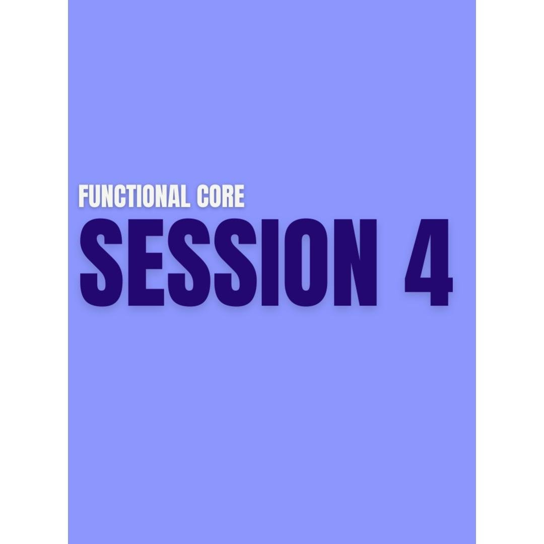Build Your Core Session 4
