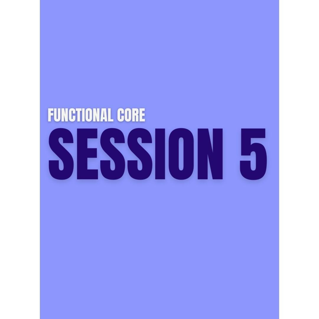 Build Your Core Session 5