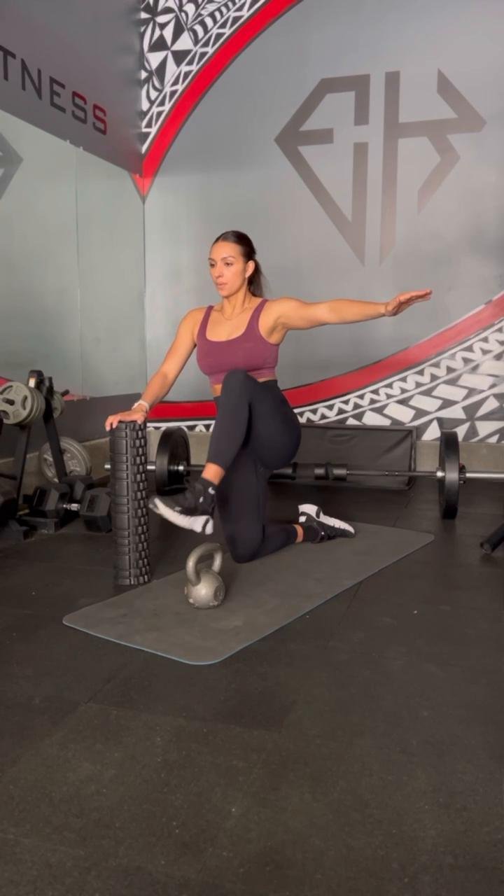 DB Only Lower Body Push At Home