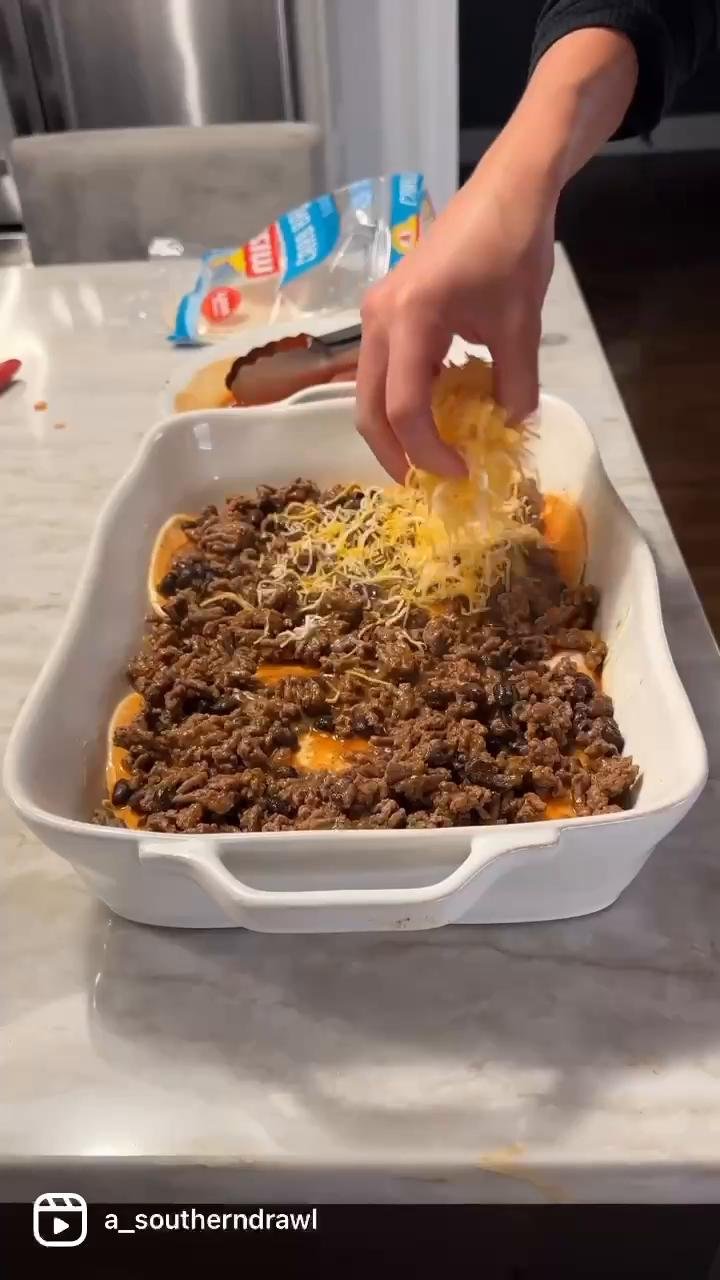 Beef Enchilada Casserole