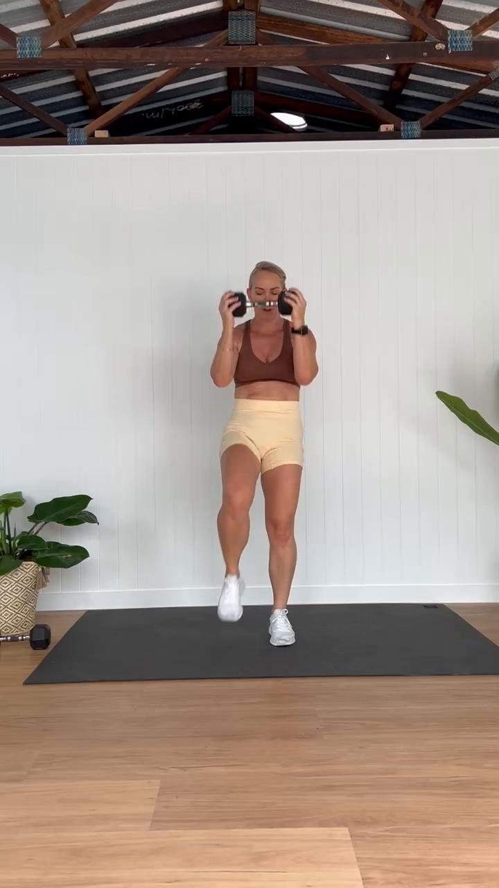 Standing Abs Circuit | Dumbbell