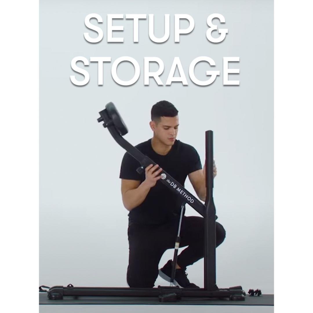 How To Setup & Store The Machine