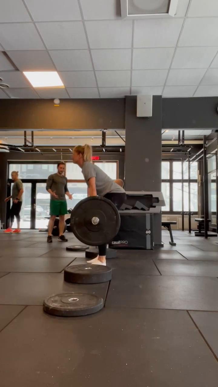 Day 5 Deadlift and conditioning