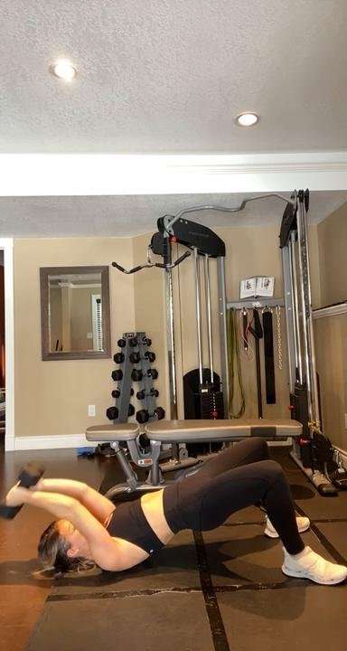 Triceps/Chest (Gym + home)