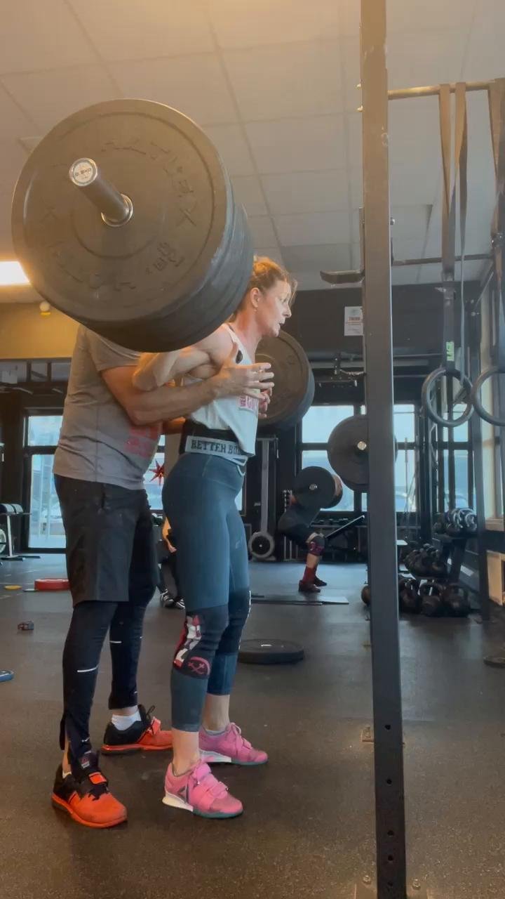 Day 3 Back squat and conditioning