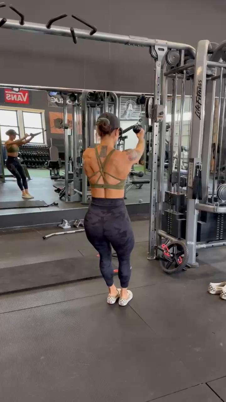 Back, Rear Delts, Triceps