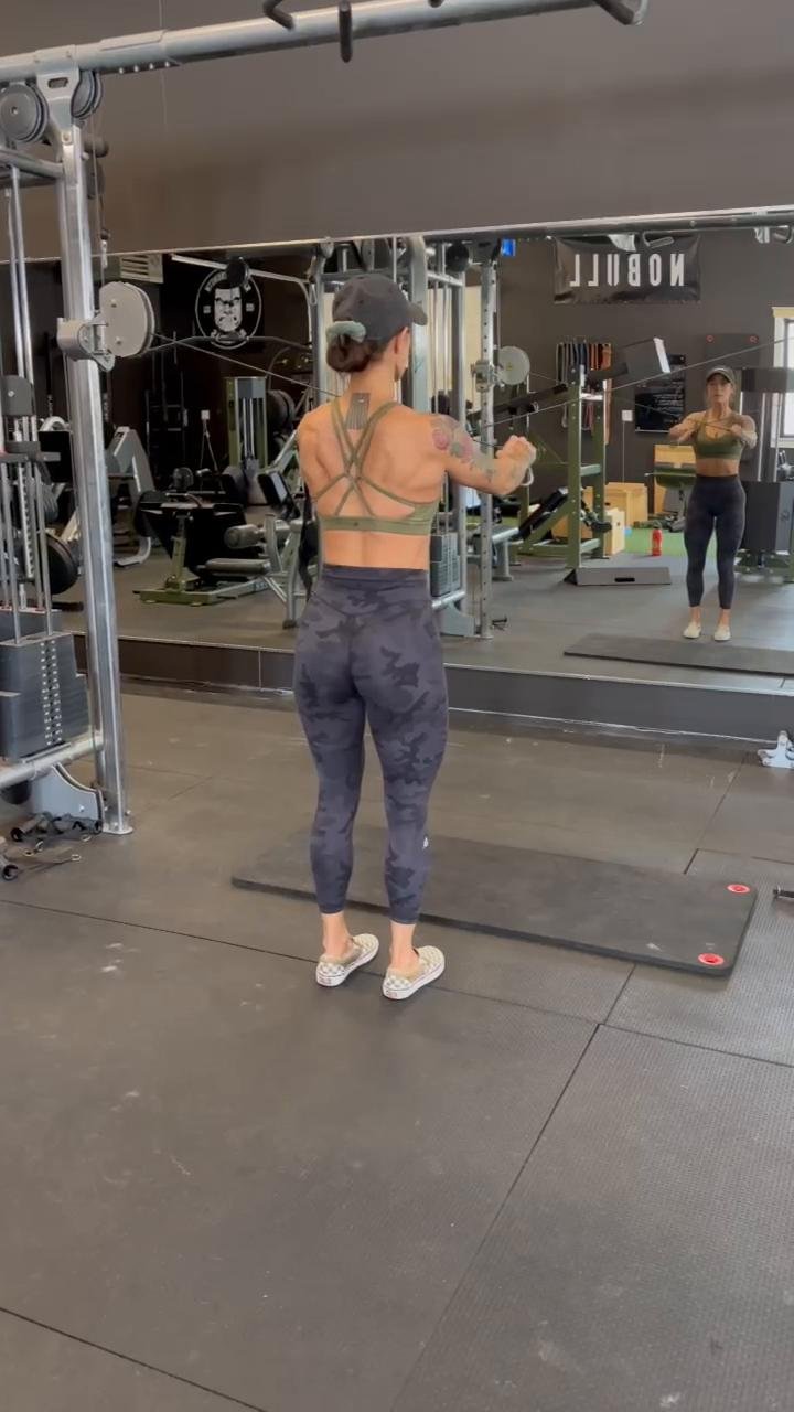 Back, Rear Delts, Triceps