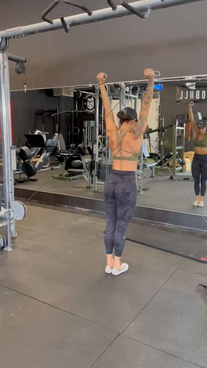 Back, Rear Delts, Triceps