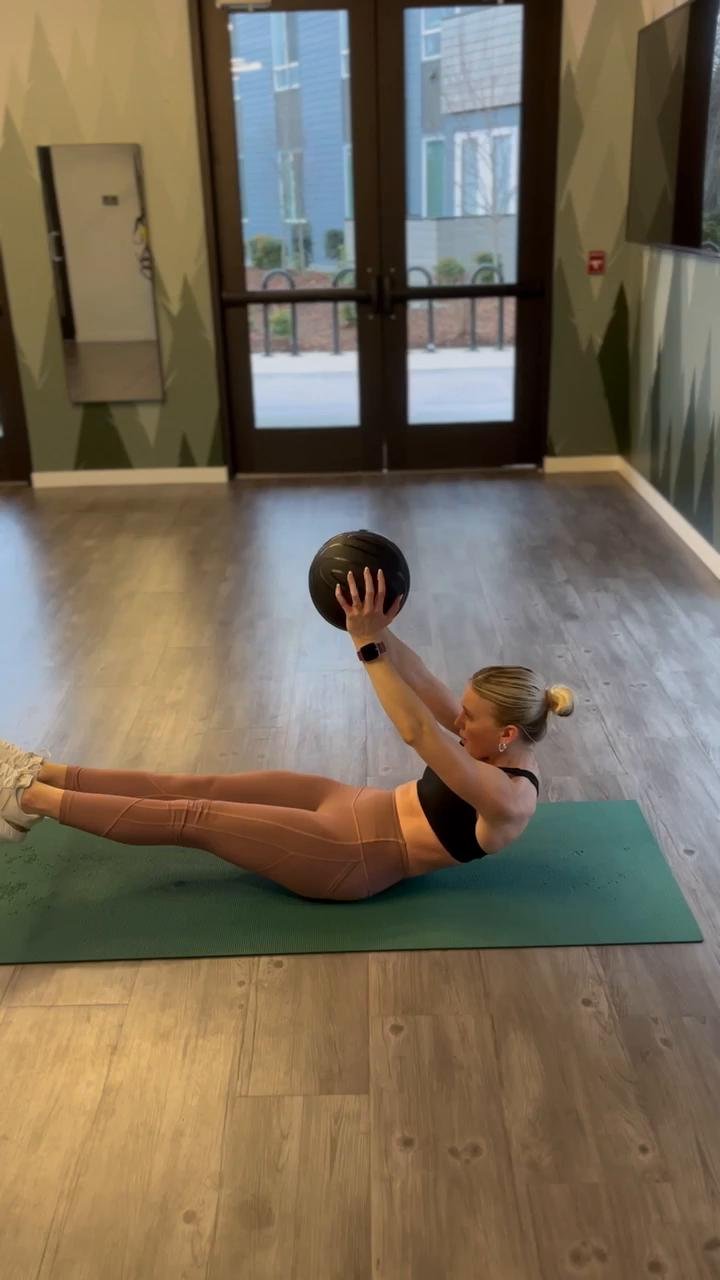 Medicine Ball Ab Workout 🔥