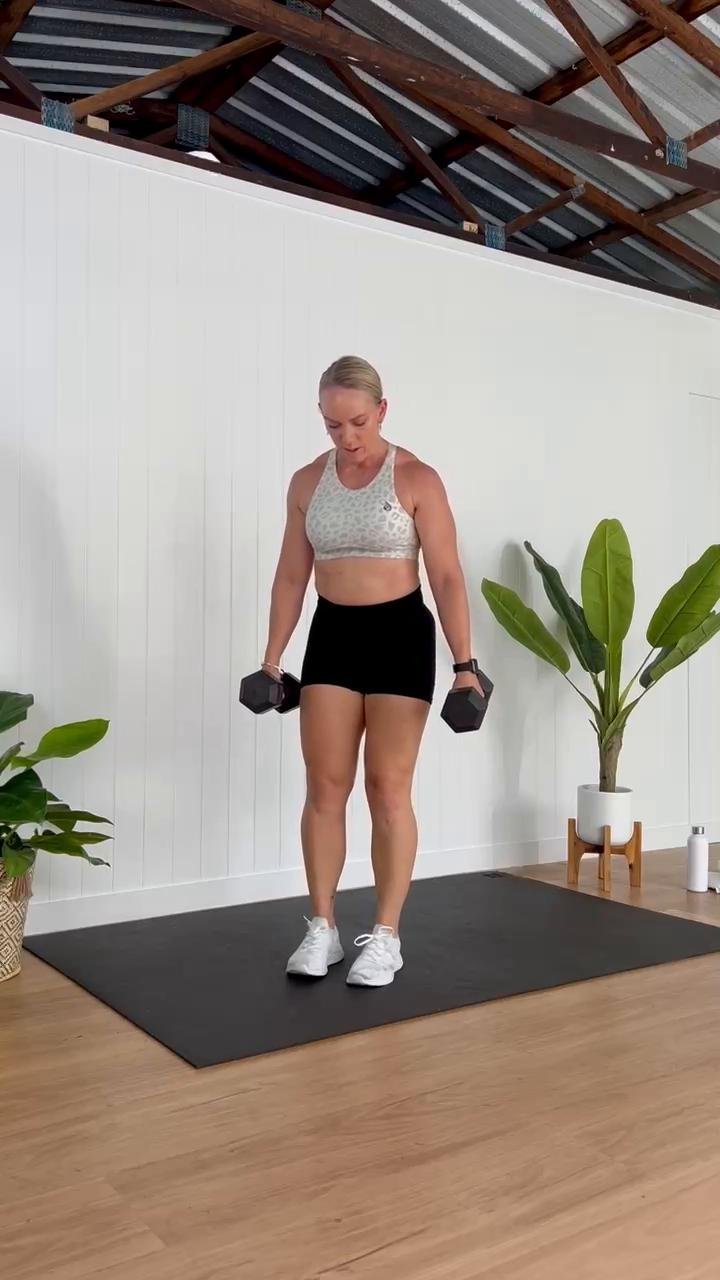 Full Body Intervals | Dumbbells X Bodyweight HIIT
