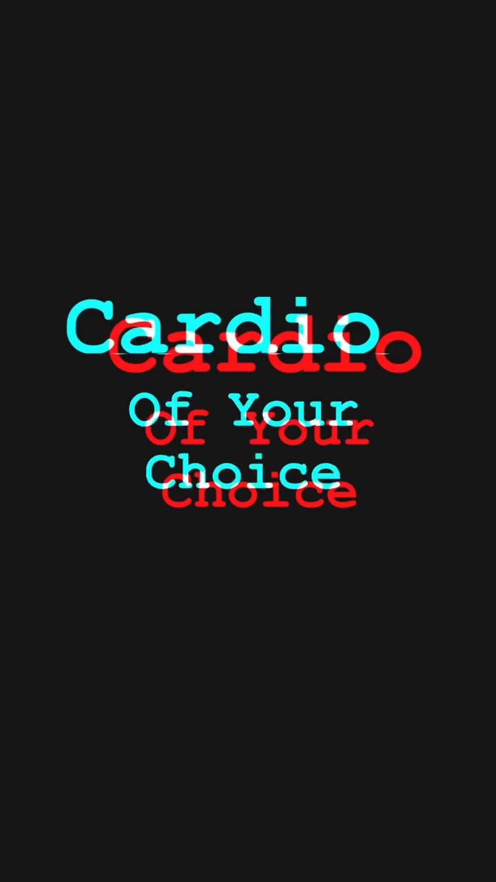 Week 1 Day 2: Cardio!