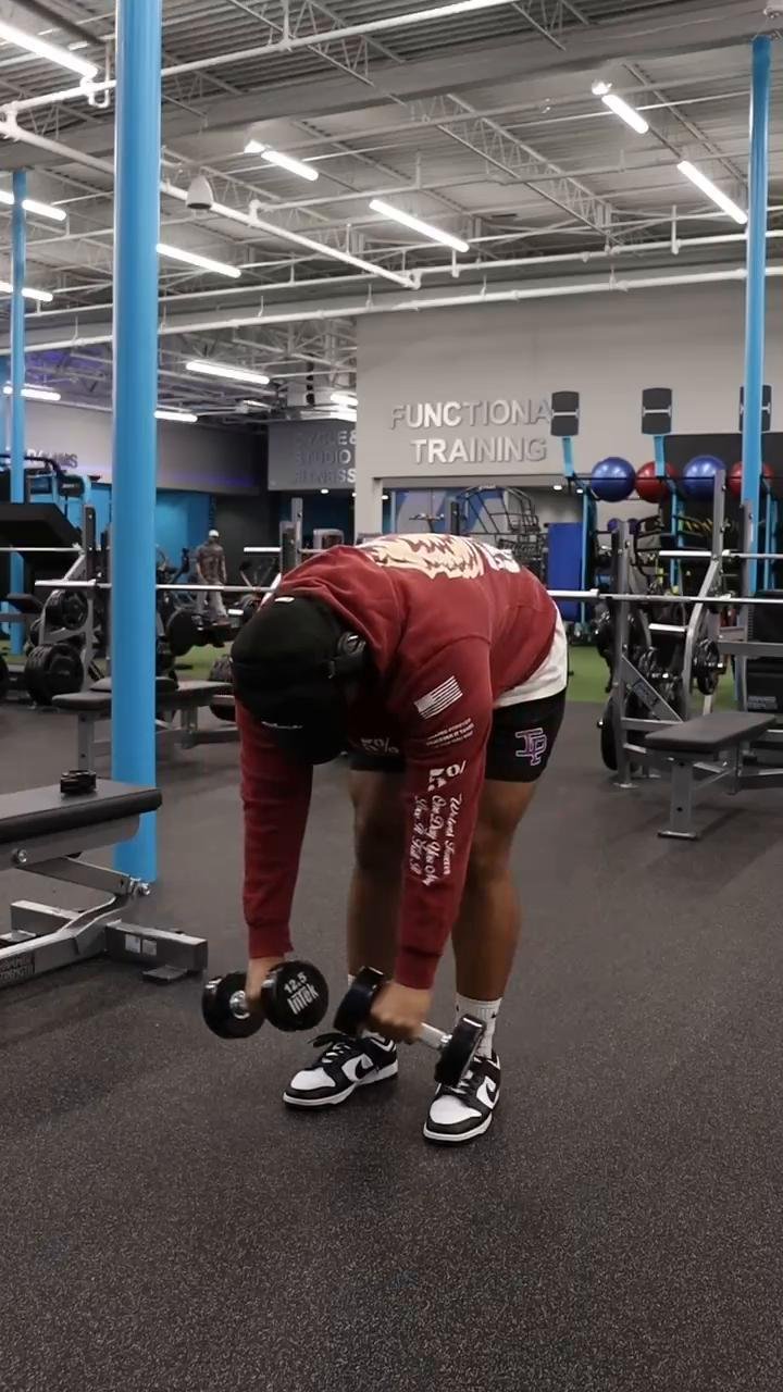 AT HOME GAINS // Dumbbells only workout