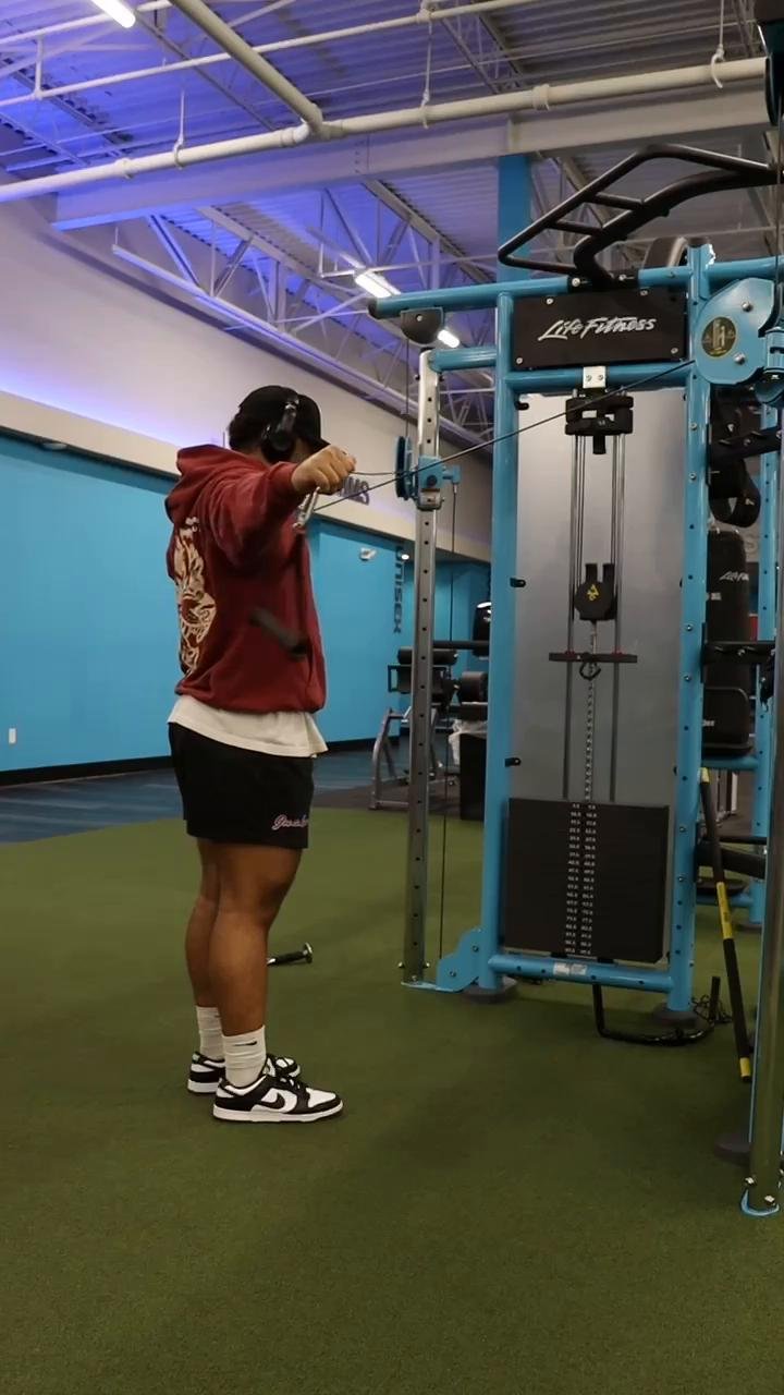 Chest / Back ( lats focused )