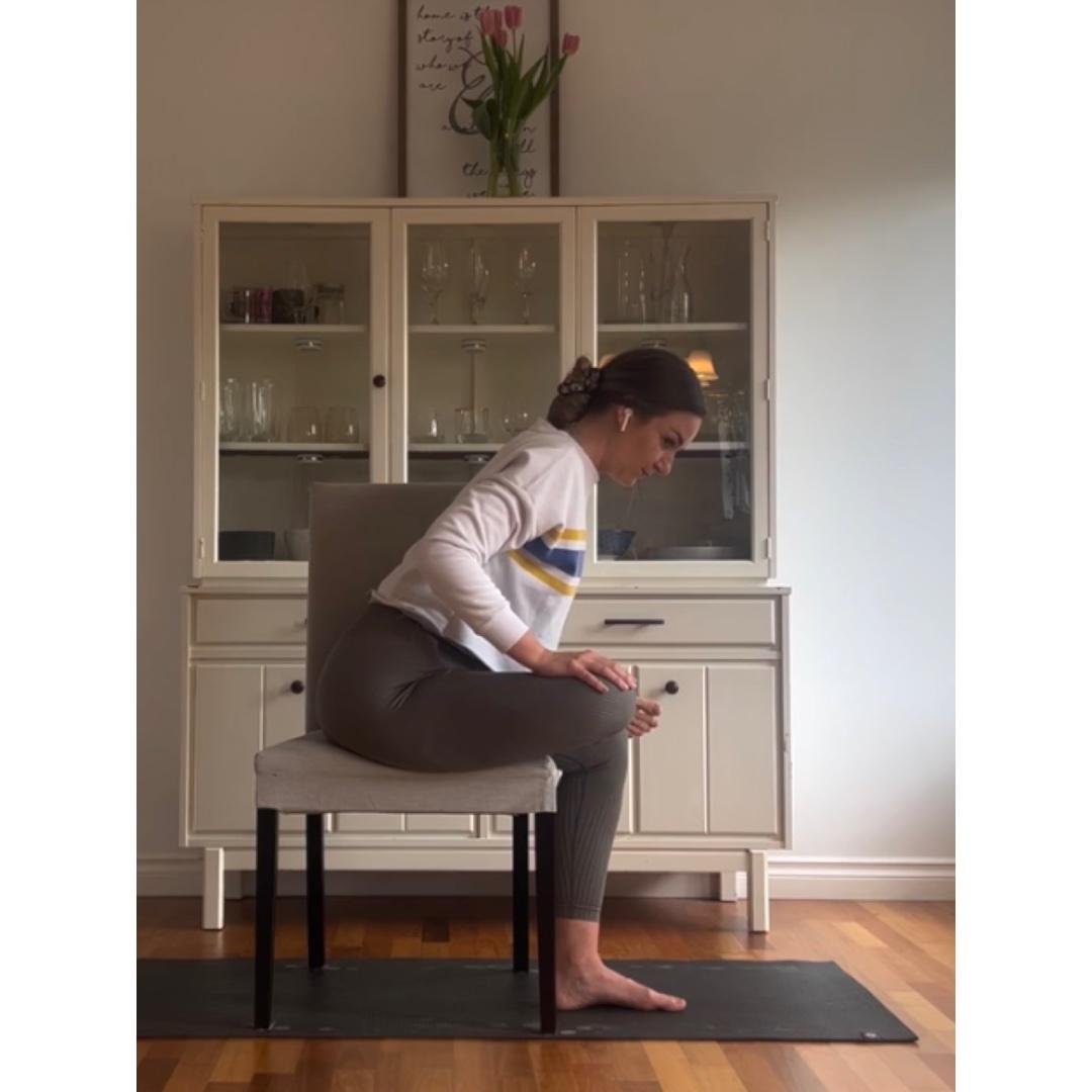 Chair Yoga to Check In With Your Body