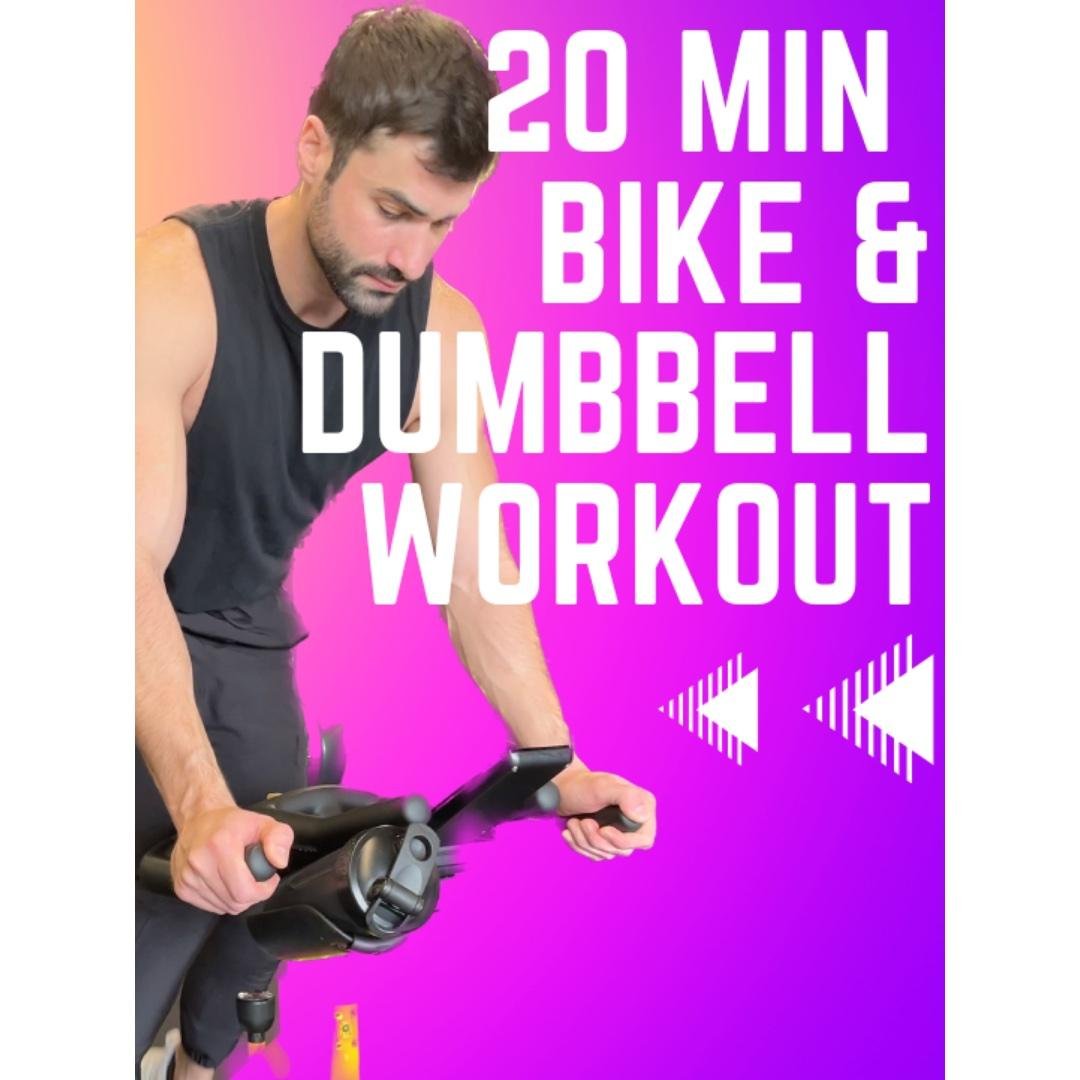 Bike and Dumbbell Workout
