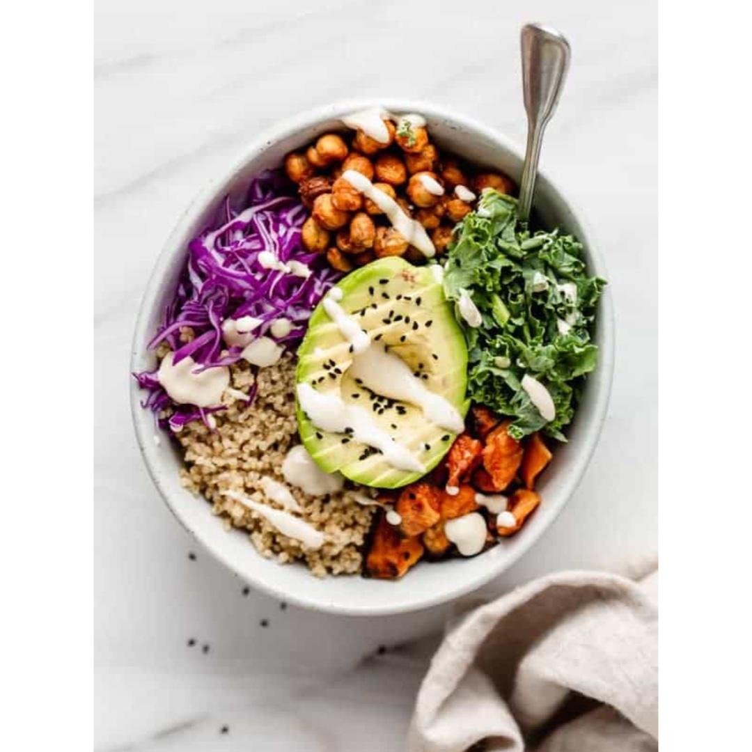 Chickpea Bowl // Vegetarian