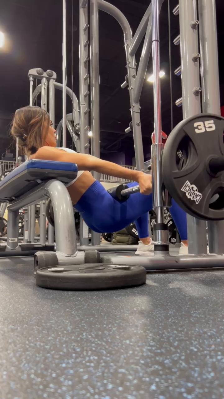 Glute Isolation on Smith Machine