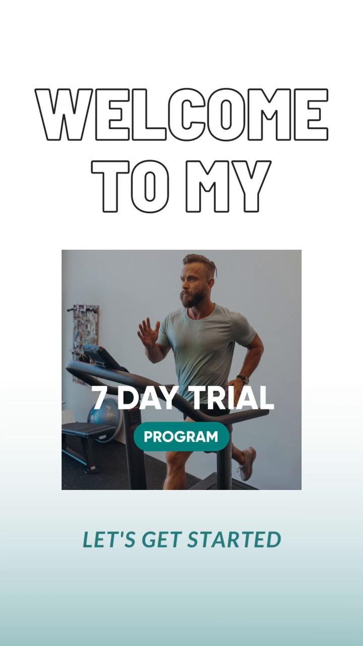 Welcome to my 7 Day Trial Program!