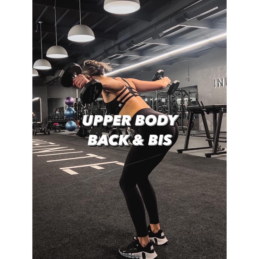 UPPER BODY: pull day